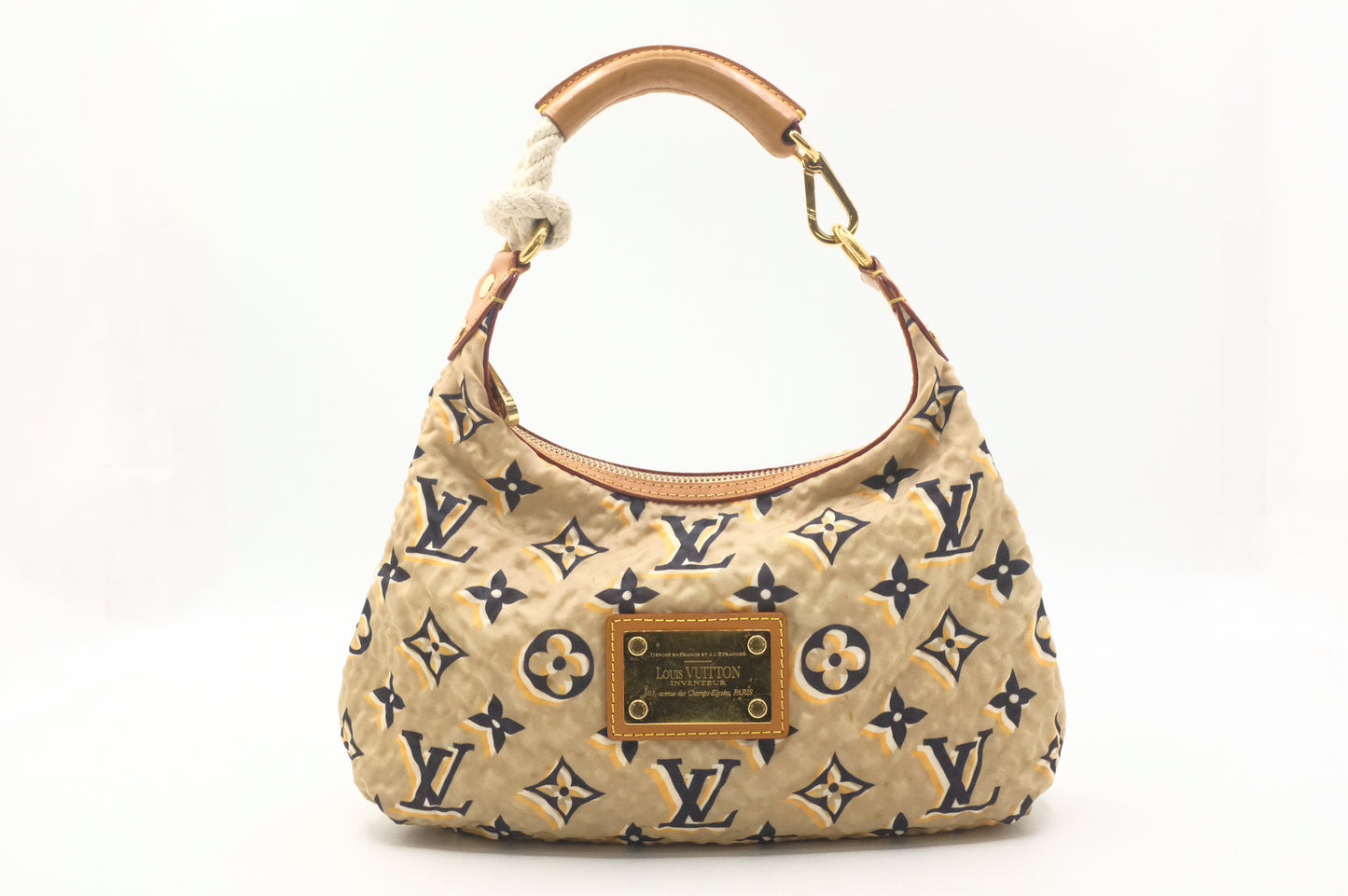 Louis Vuitton Bulle PM in Beige Monogram Nylon