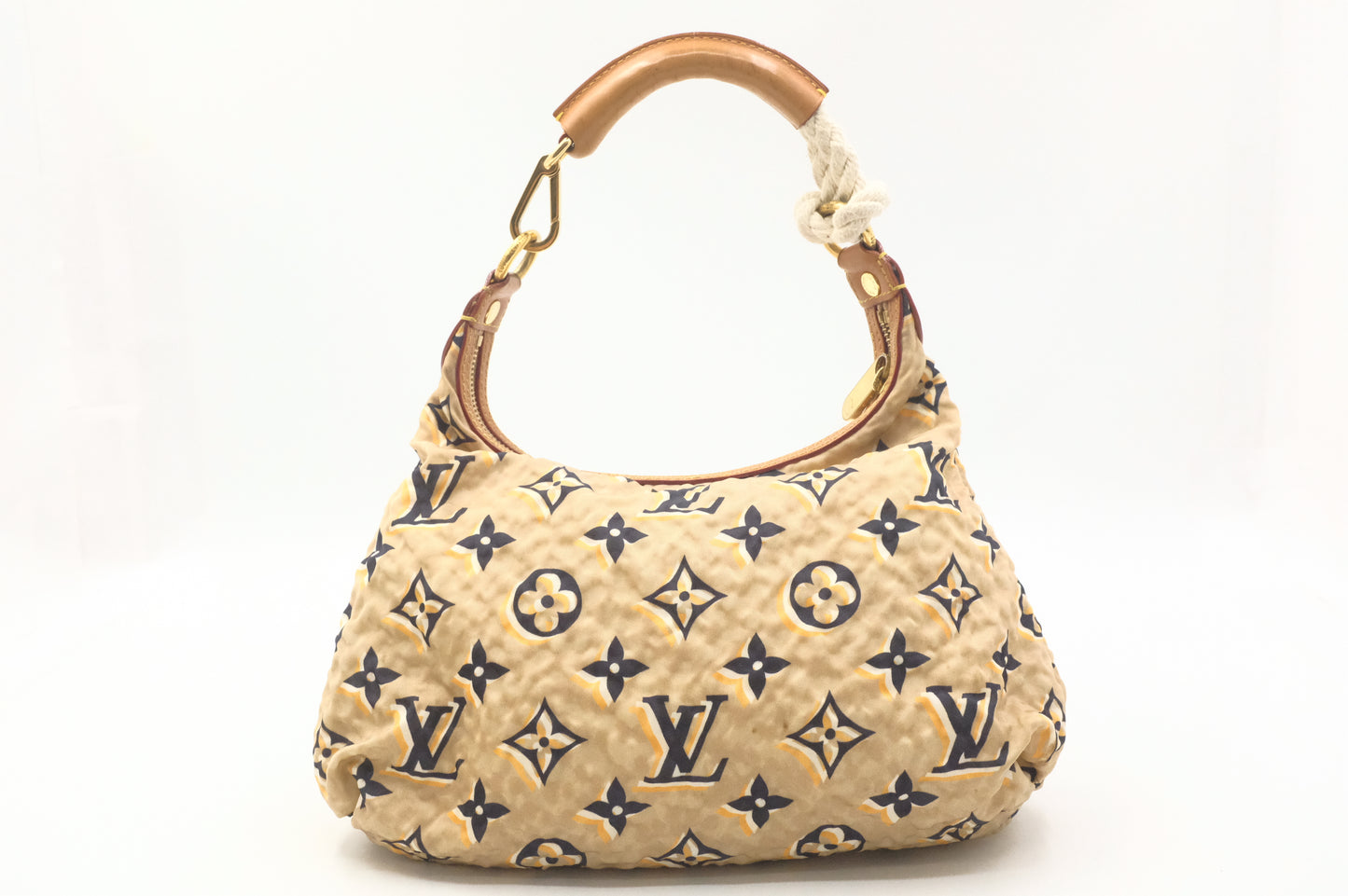 Louis Vuitton Bulle PM in Beige Monogram Nylon