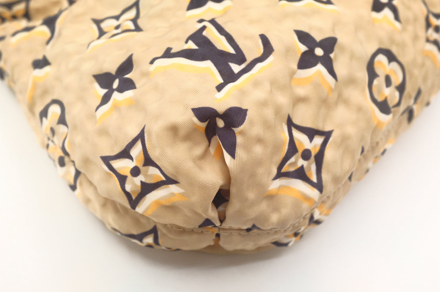 Louis Vuitton Bulle PM in Beige Monogram Nylon