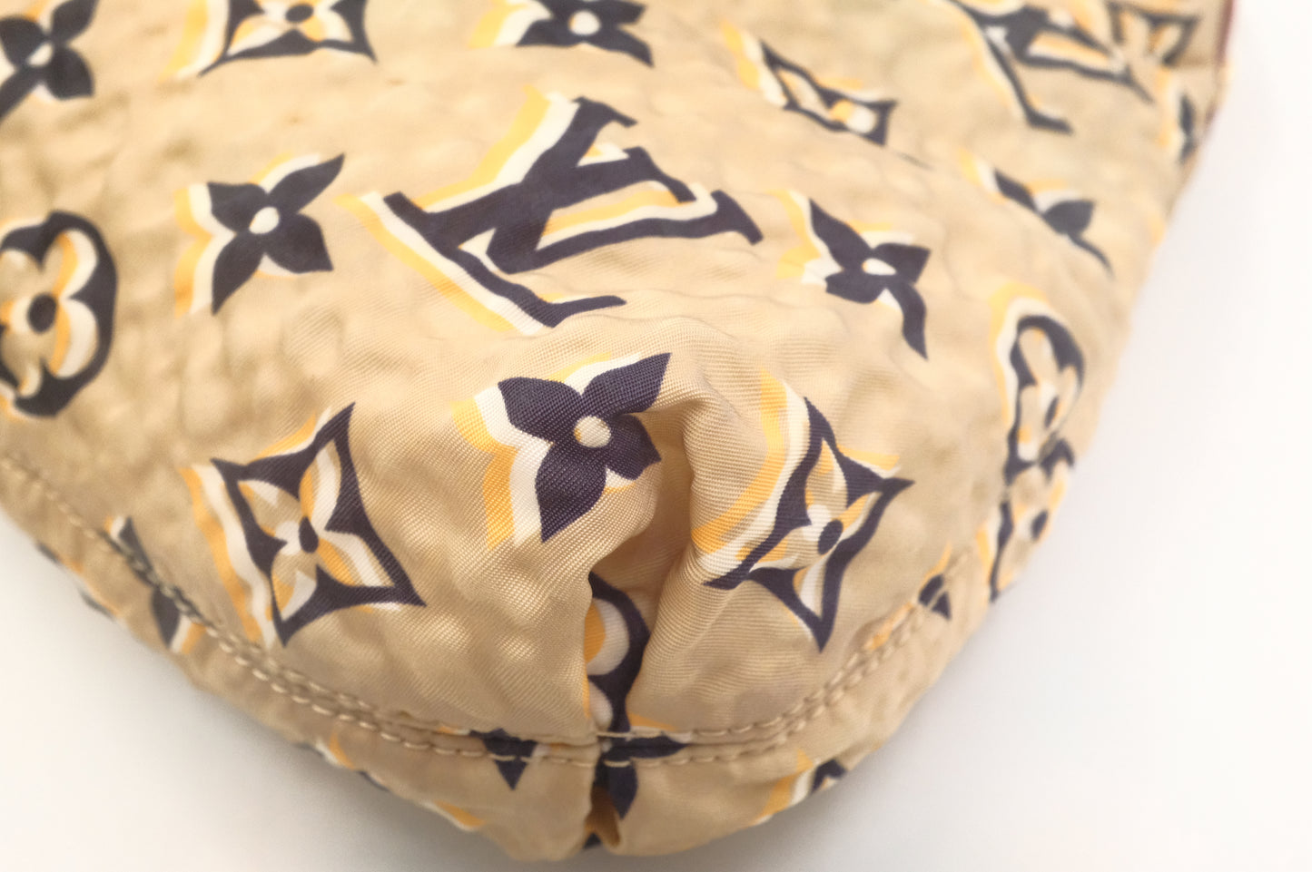 Louis Vuitton Bulle PM in Beige Monogram Nylon