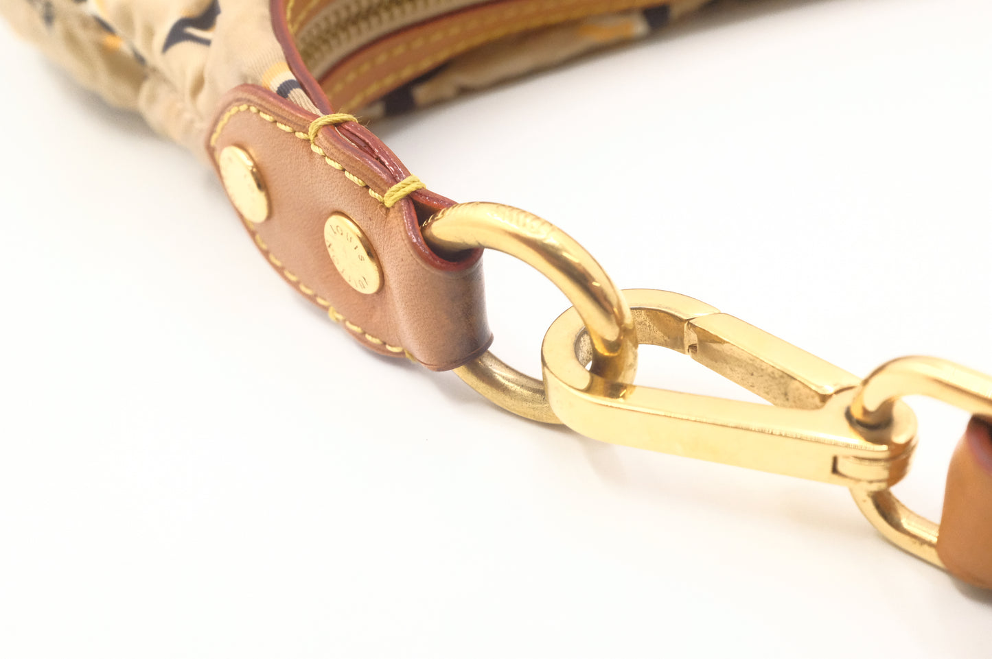 Louis Vuitton Bulle PM in Beige Monogram Nylon