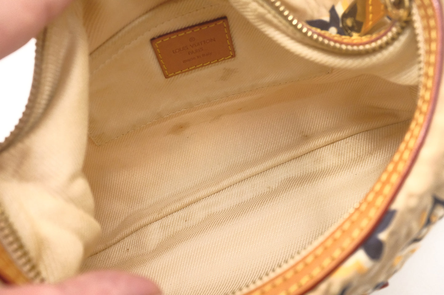 Louis Vuitton Bulle PM in Beige Monogram Nylon