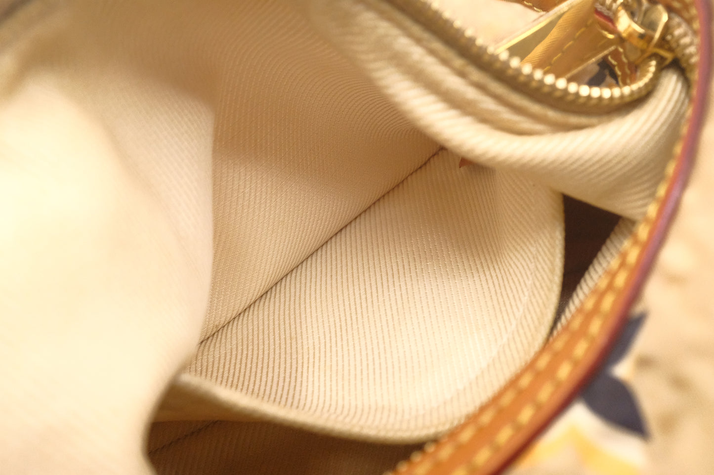 Louis Vuitton Bulle PM in Beige Monogram Nylon