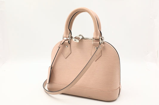 Louis Vuitton Alma BB in Light Pink Epi Leather