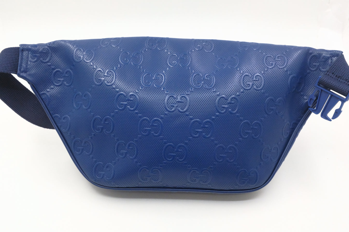 Gucci Belt Bag in Blue GG Leather
