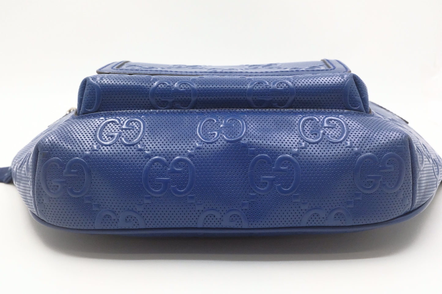 Gucci Belt Bag in Blue GG Leather