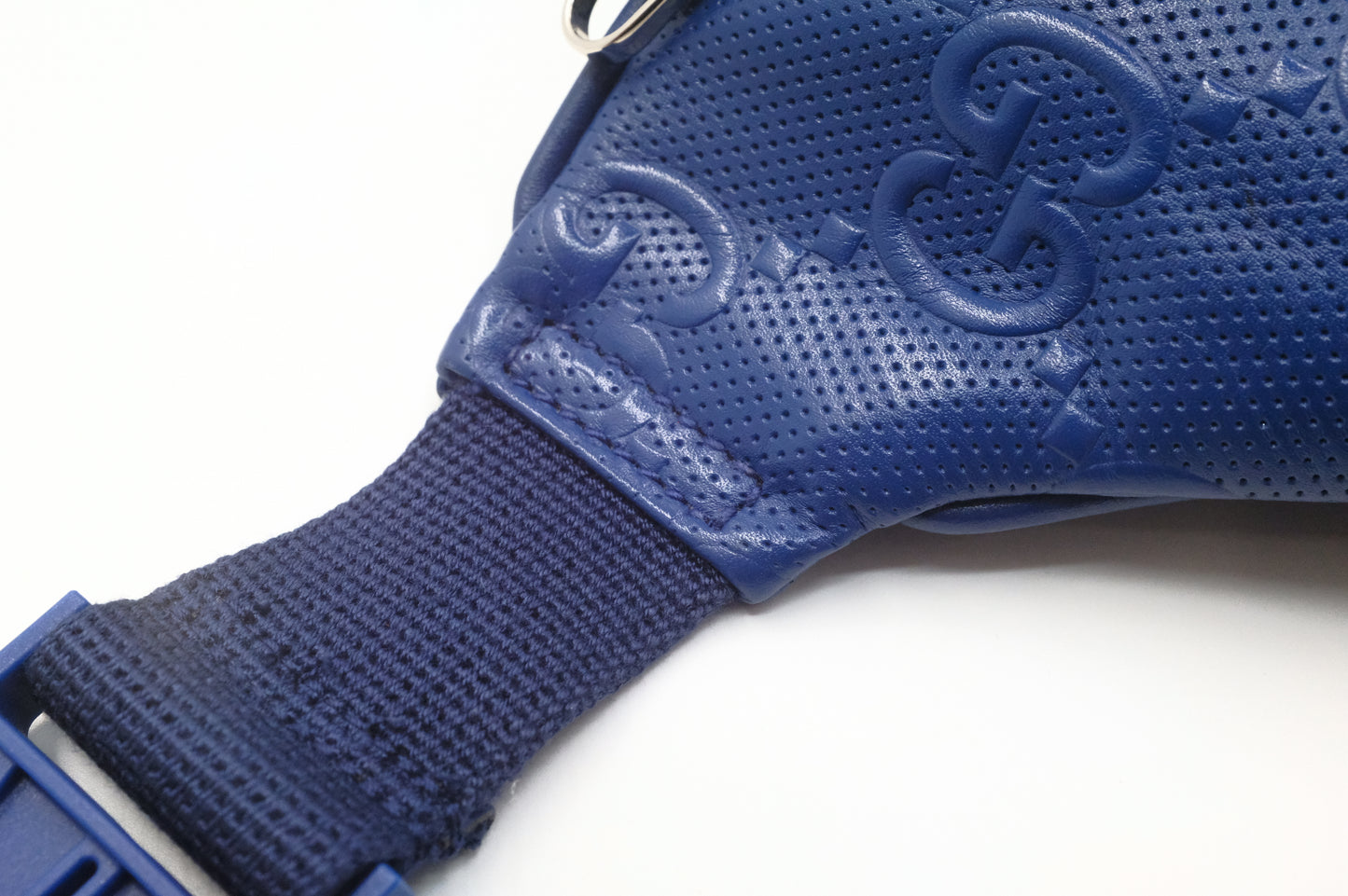 Gucci Belt Bag in Blue GG Leather