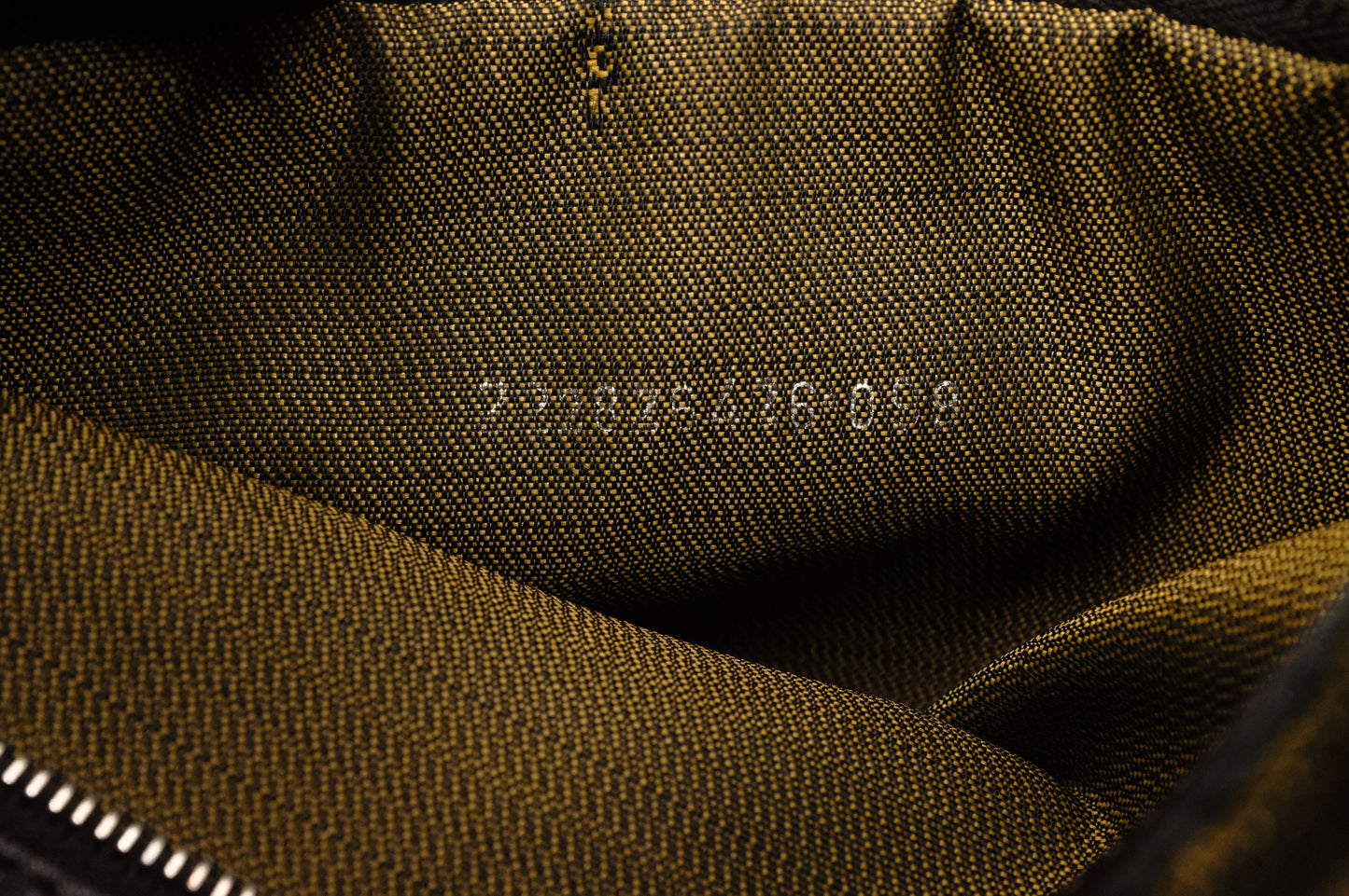 Fendi Double Flap Baguette in Zucca Canvas