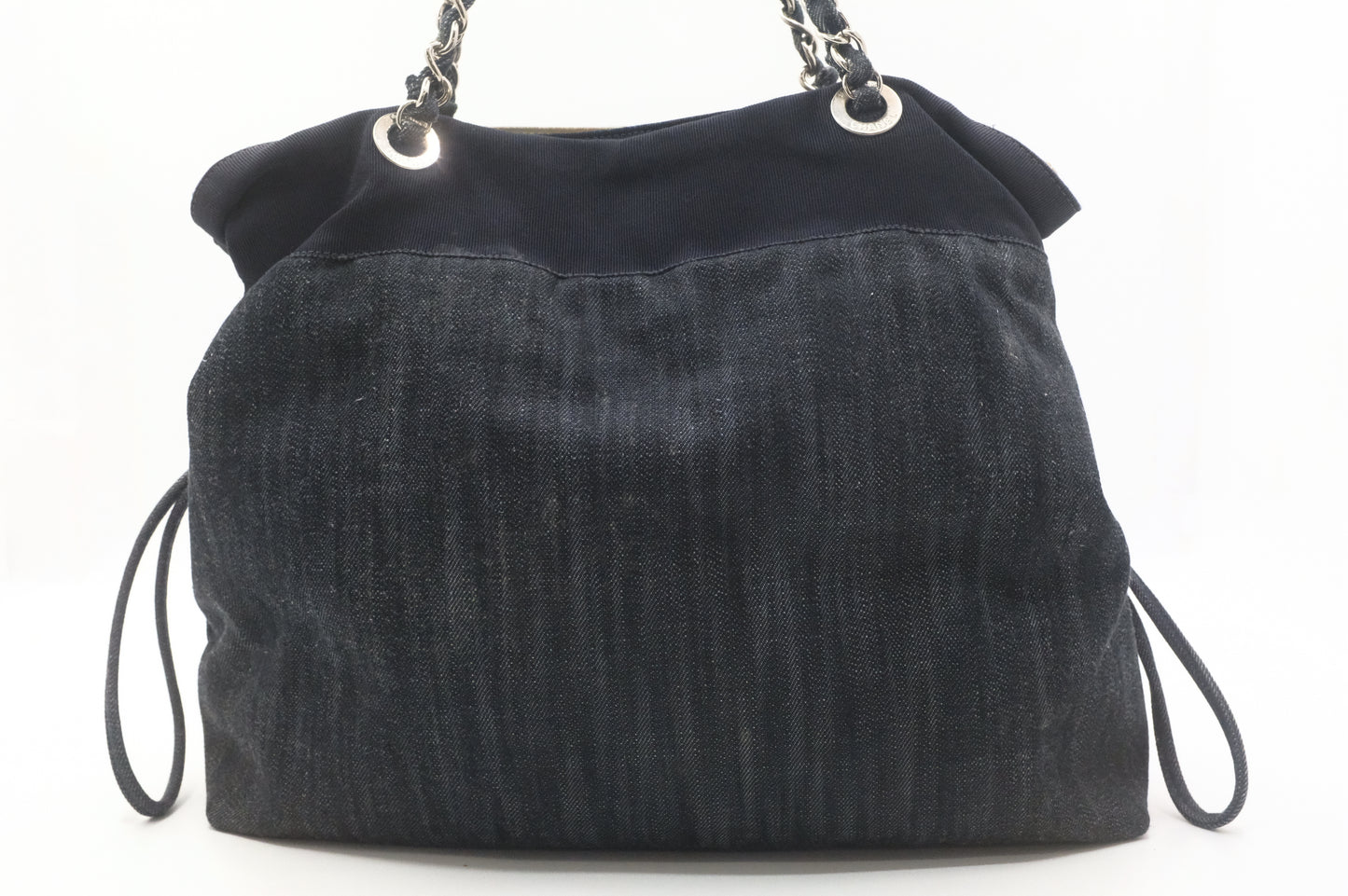 Chanel CC Chain Shoulder Bag in Denim