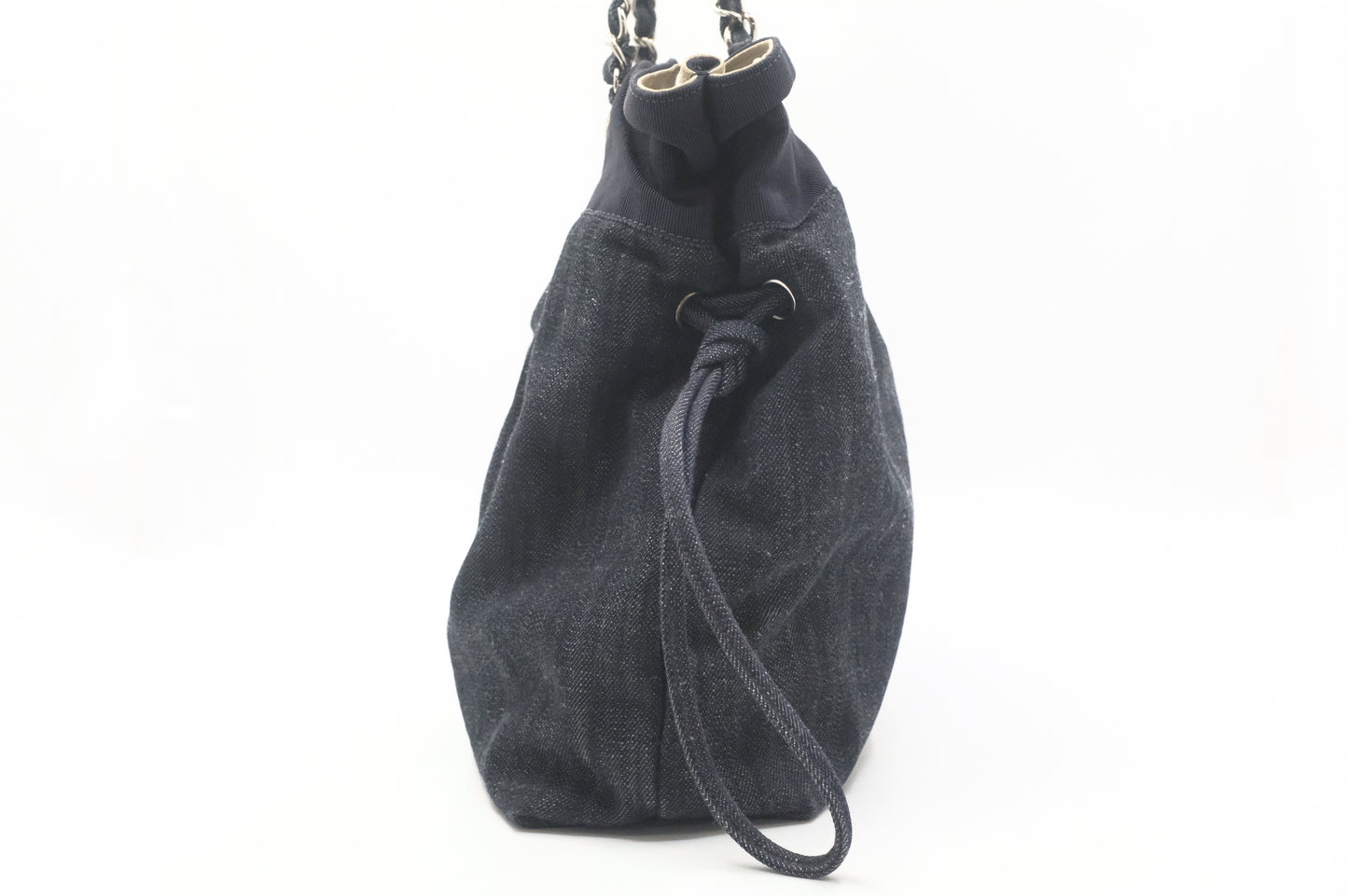 Chanel CC Chain Shoulder Bag in Denim