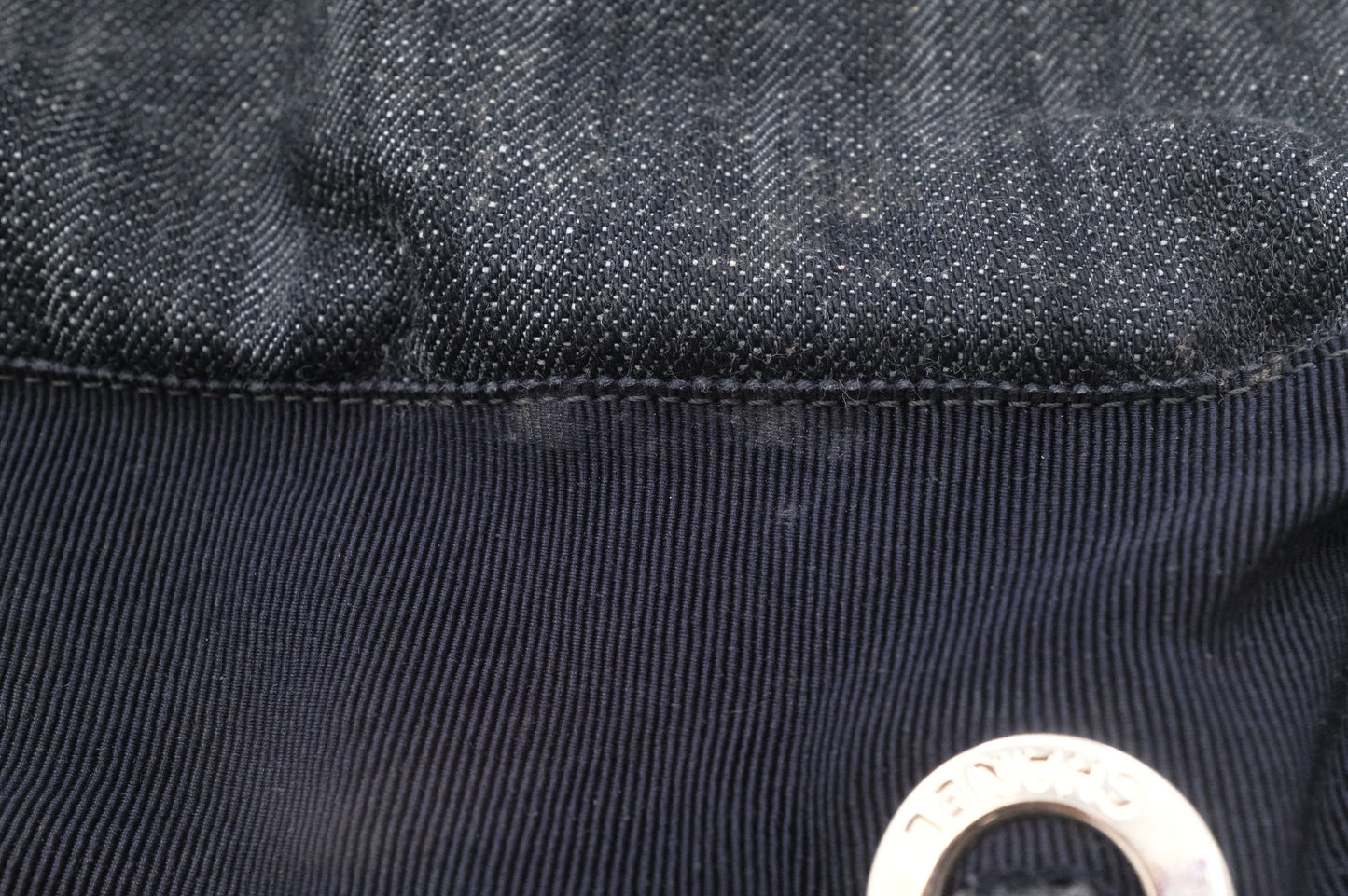 Chanel CC Chain Shoulder Bag in Denim