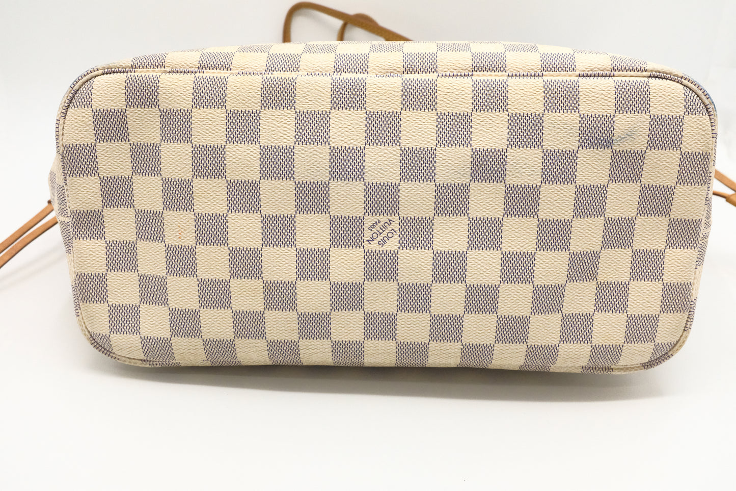 Louis Vuitton Neverfull MM in Damier Azur Canvas