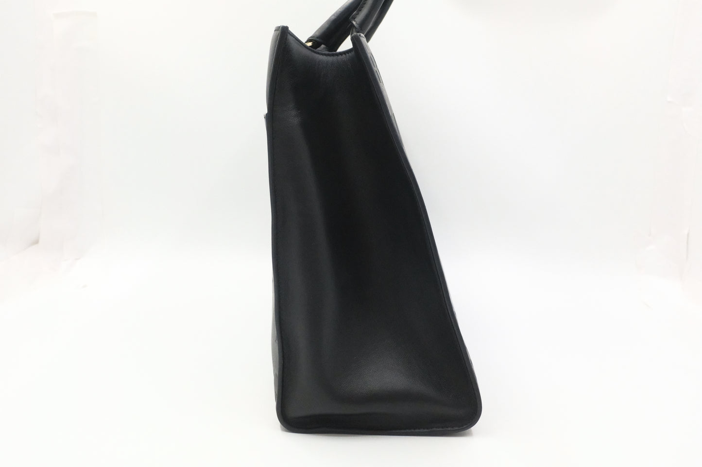 Bvlgari Inifinitum Tote in Black Leather