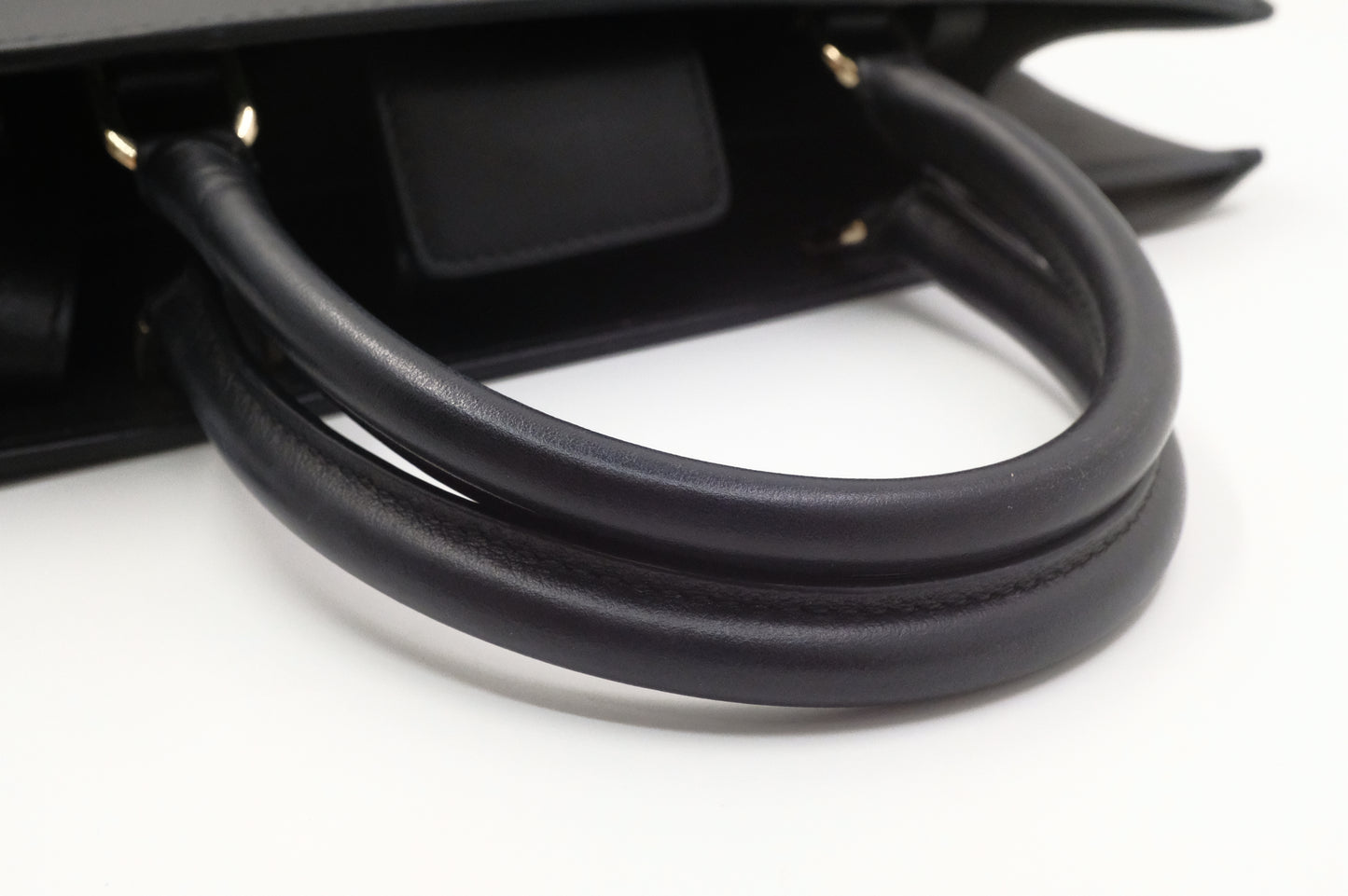 Bvlgari Inifinitum Tote in Black Leather