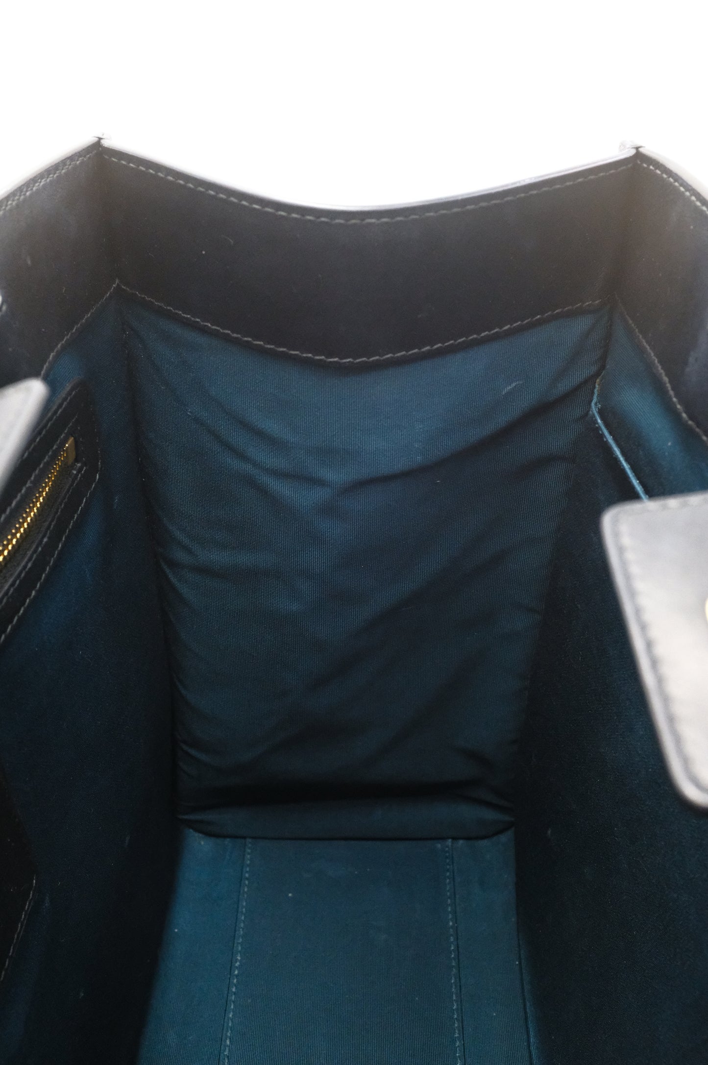 Bvlgari Inifinitum Tote in Black Leather