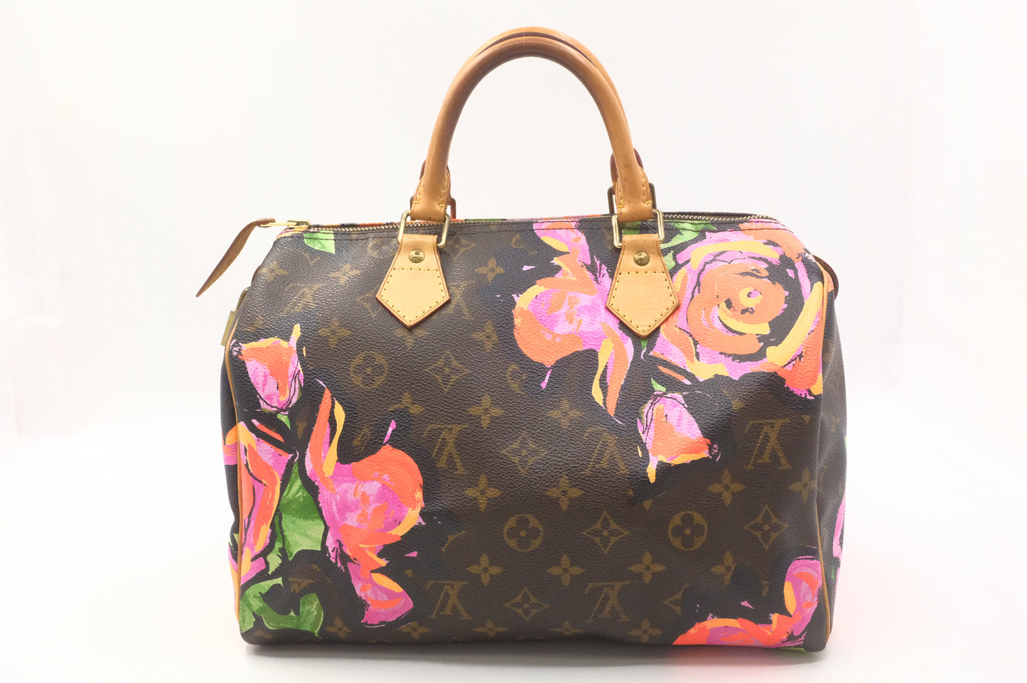 Louis Vuitton x Stephen Sprouse Speedy 30 in Roses Monogram Canvas