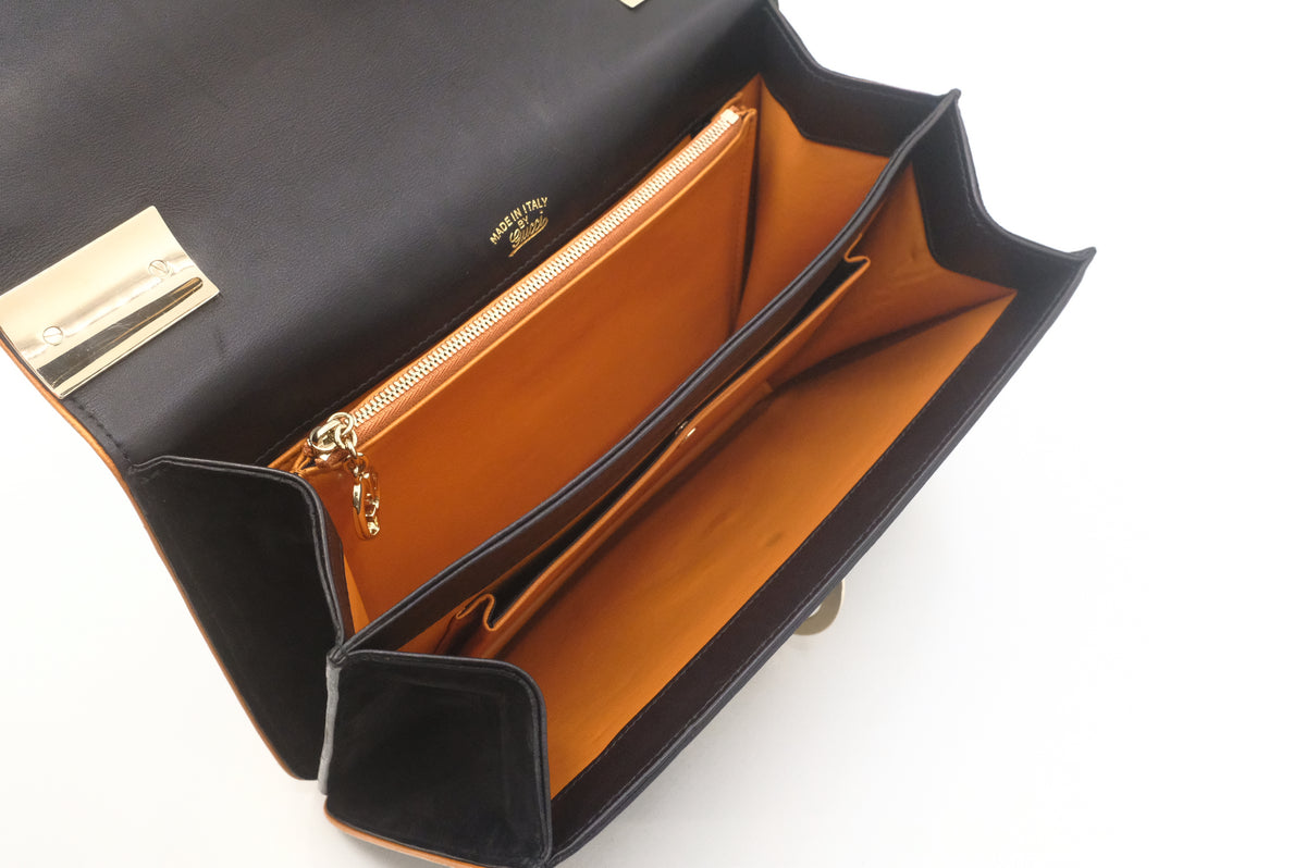 Gucci Handbag in Black Suede