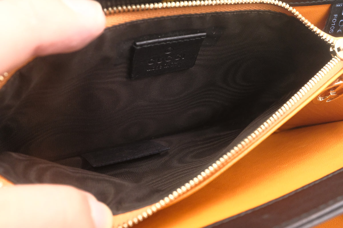Gucci Handbag in Black Suede