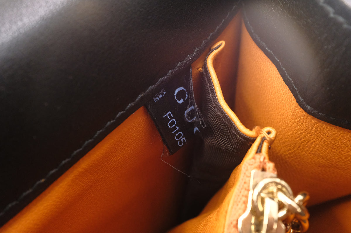 Gucci Handbag in Black Suede