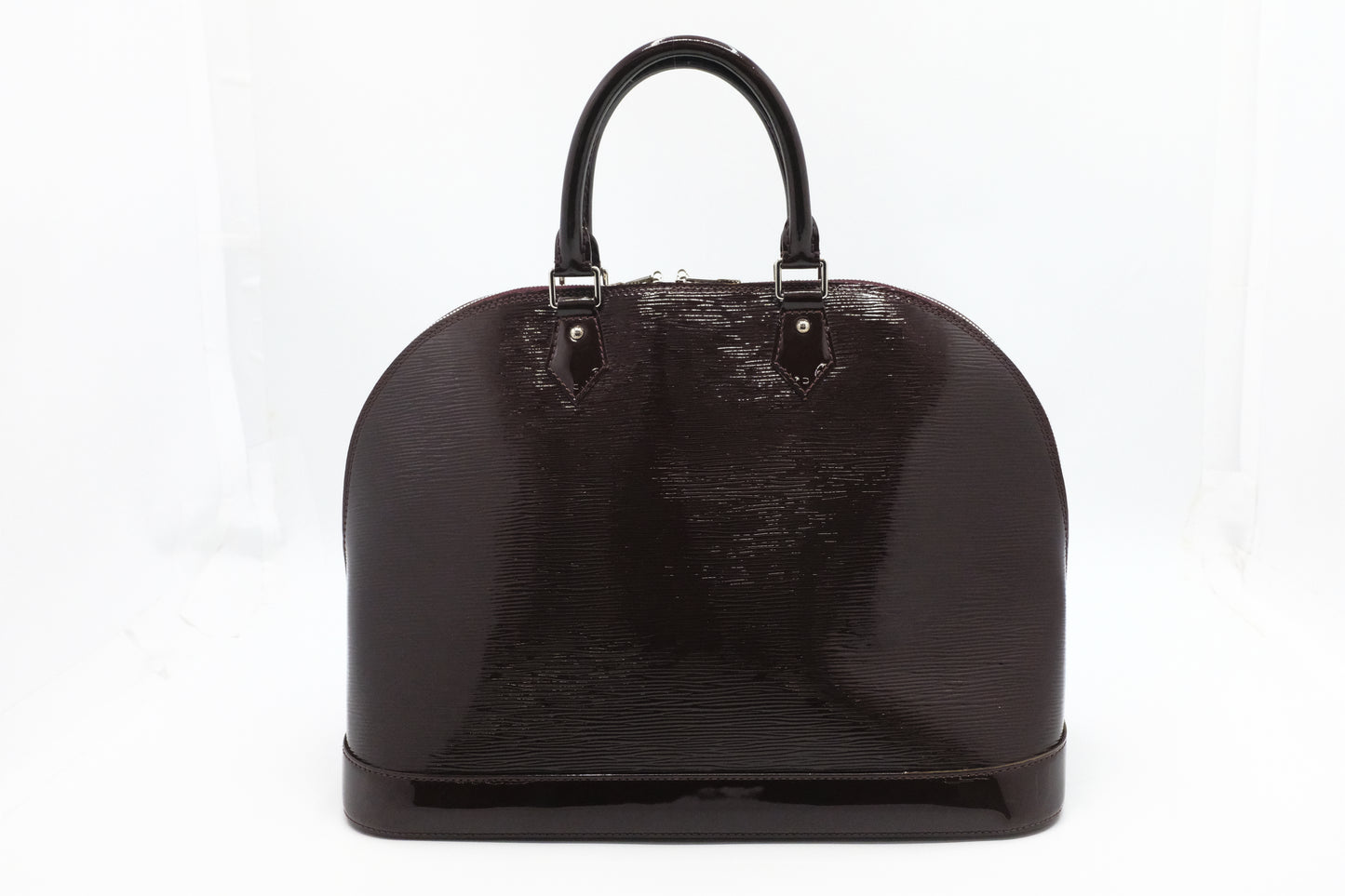 Louis Vuitton Alma GM in Burgundy Electric Epi Leather