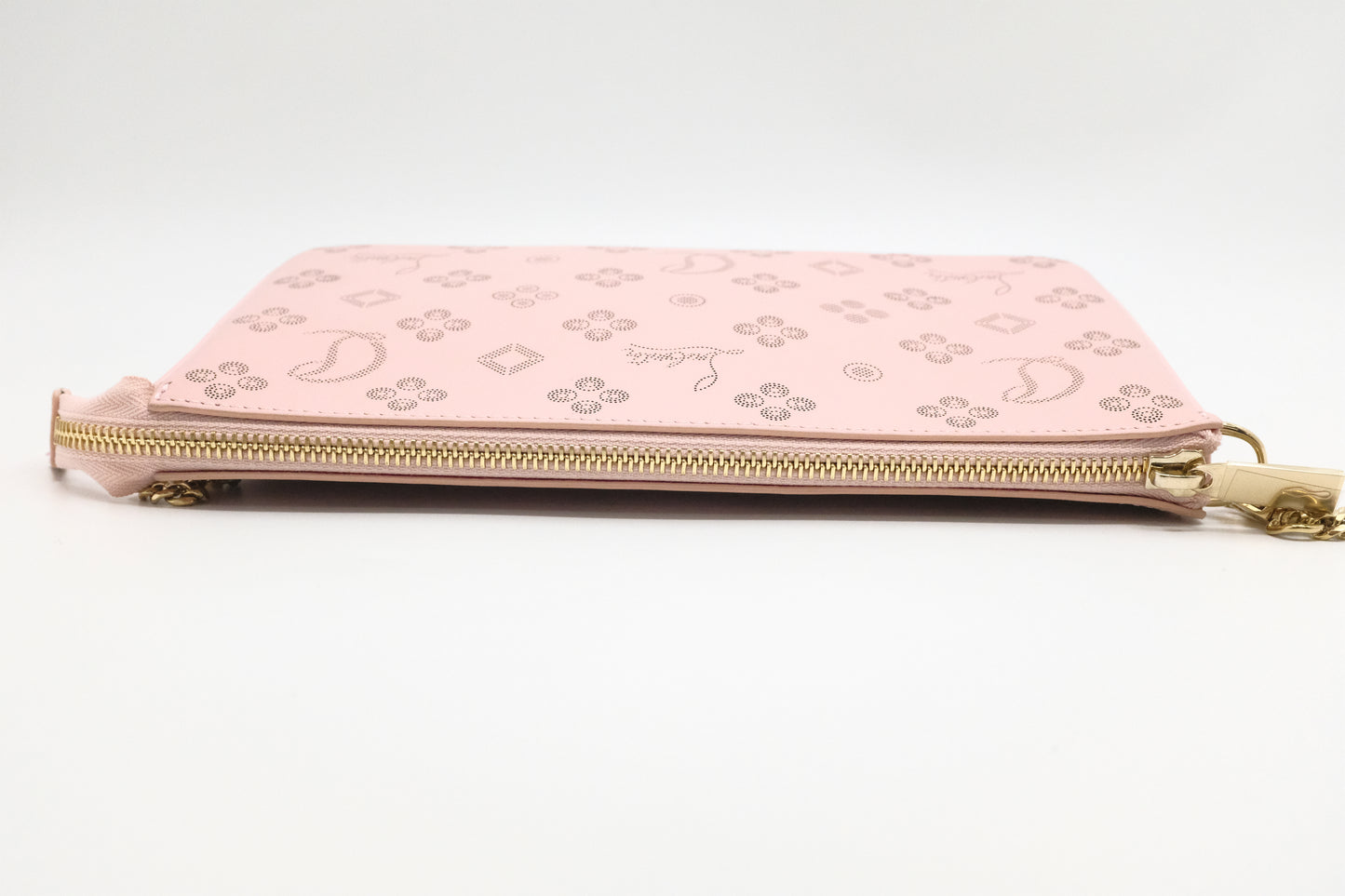 Louboutin Loubila Chain Bag in Pink Loubinthesky Leather