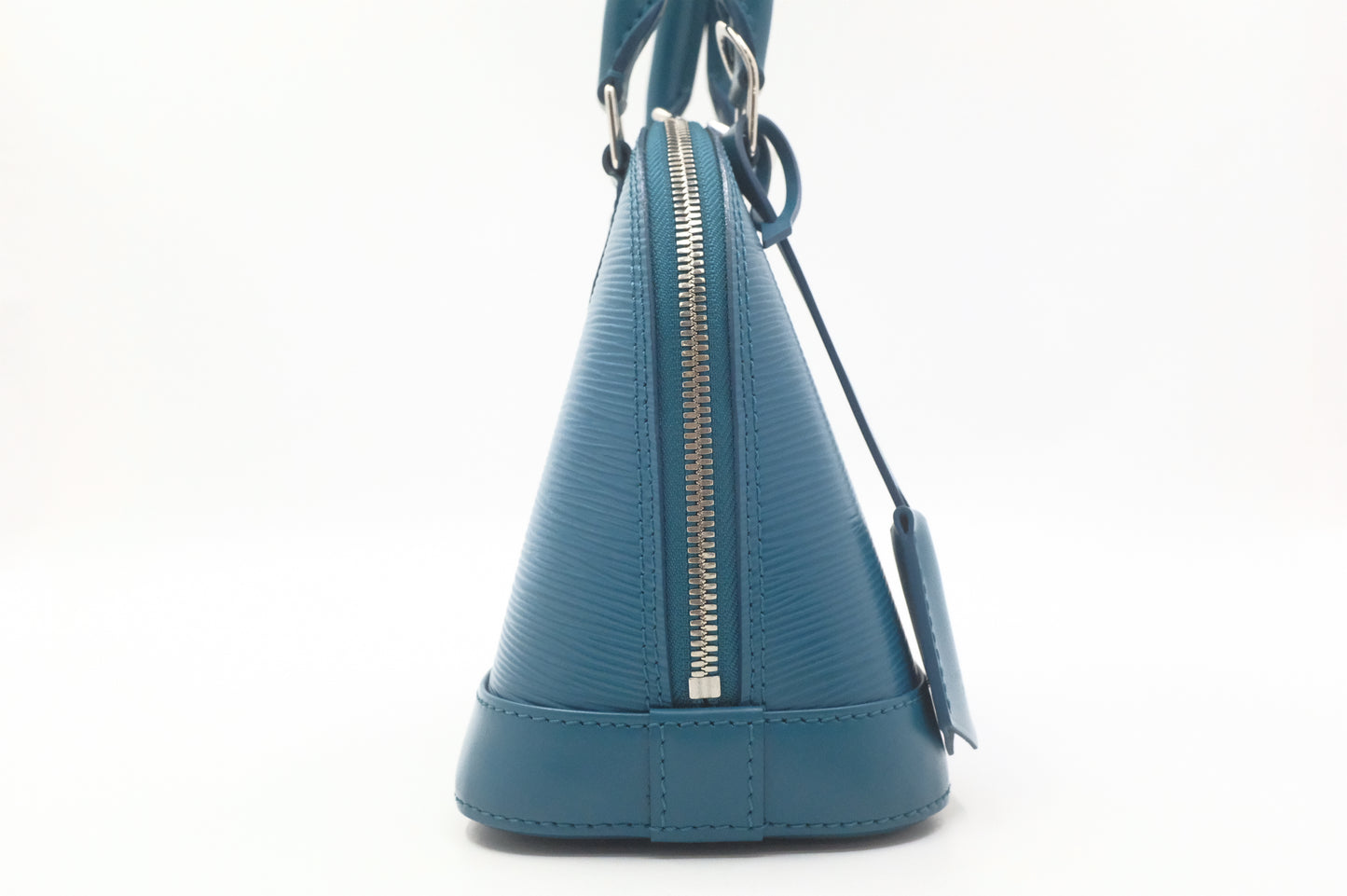 Louis Vuitton Alma BB in Teal Epi Leather