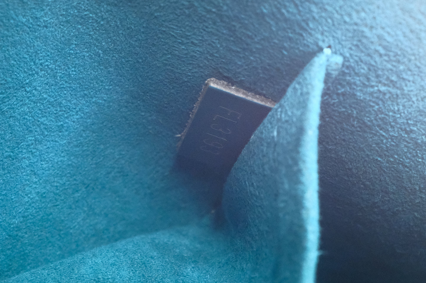Louis Vuitton Alma BB in Teal Epi Leather
