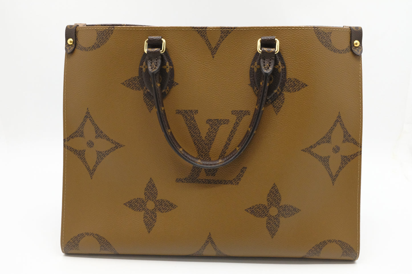 Louis Vuitton OnTheGo MM in Reverse Monogram Canvas