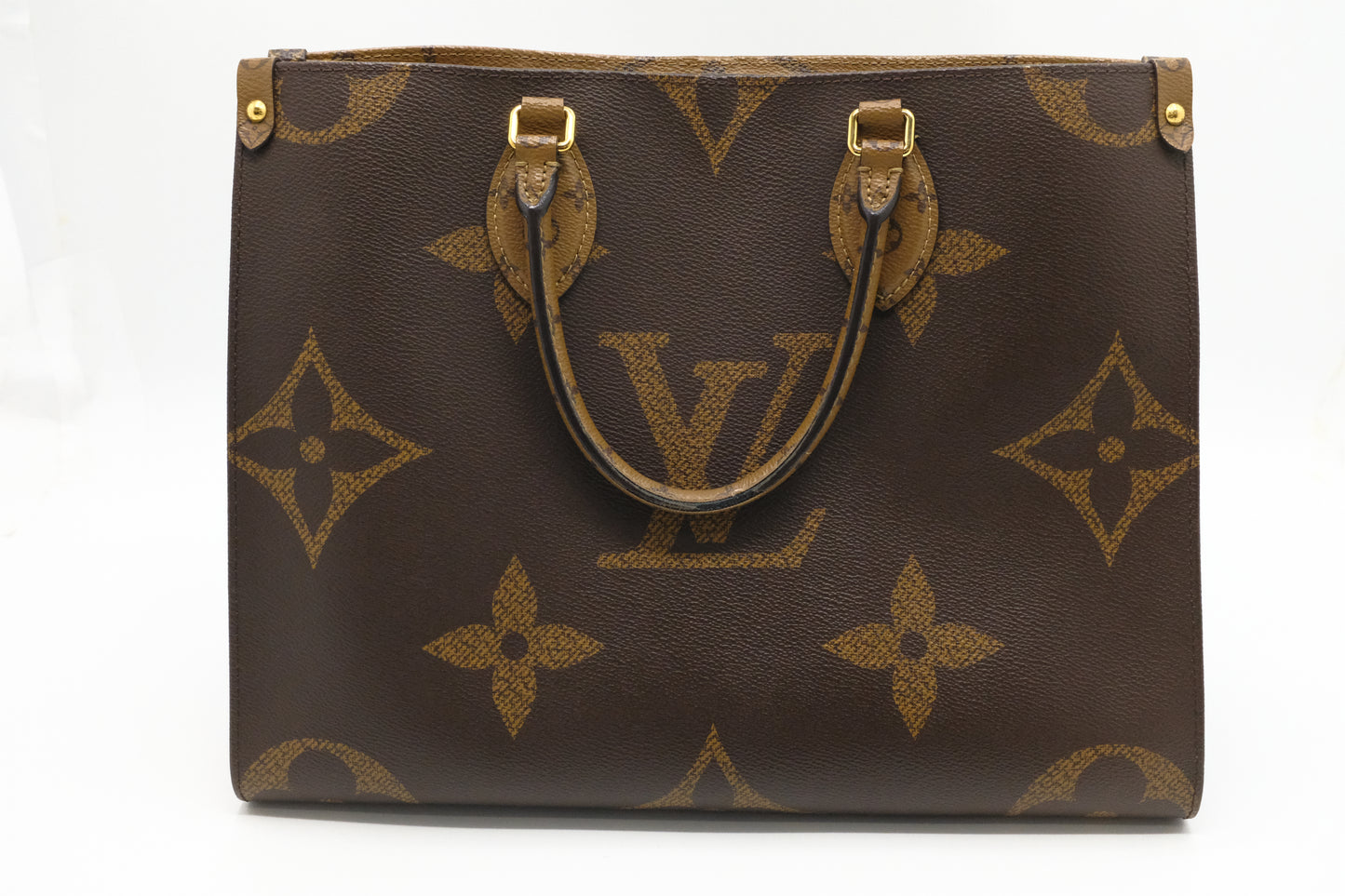 Louis Vuitton OnTheGo MM in Reverse Monogram Canvas