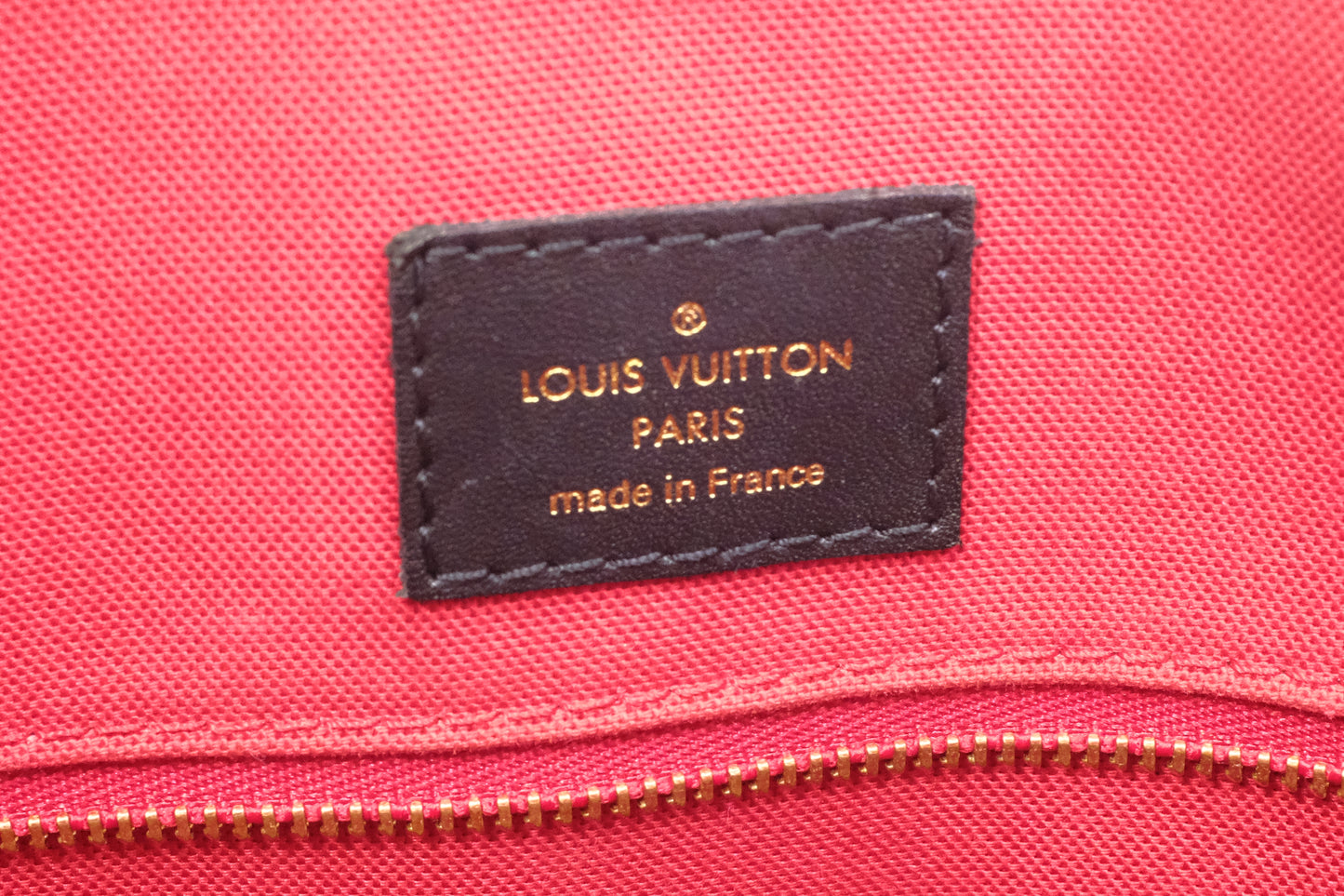 Louis Vuitton OnTheGo MM in Reverse Monogram Canvas