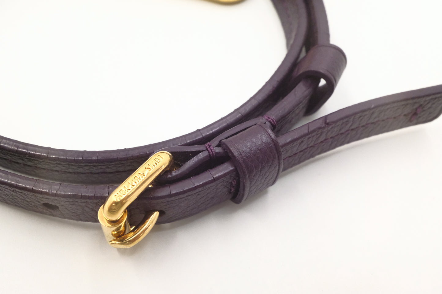 Louis Vuitton Lumineuse PM in Purple Empreinte Leather