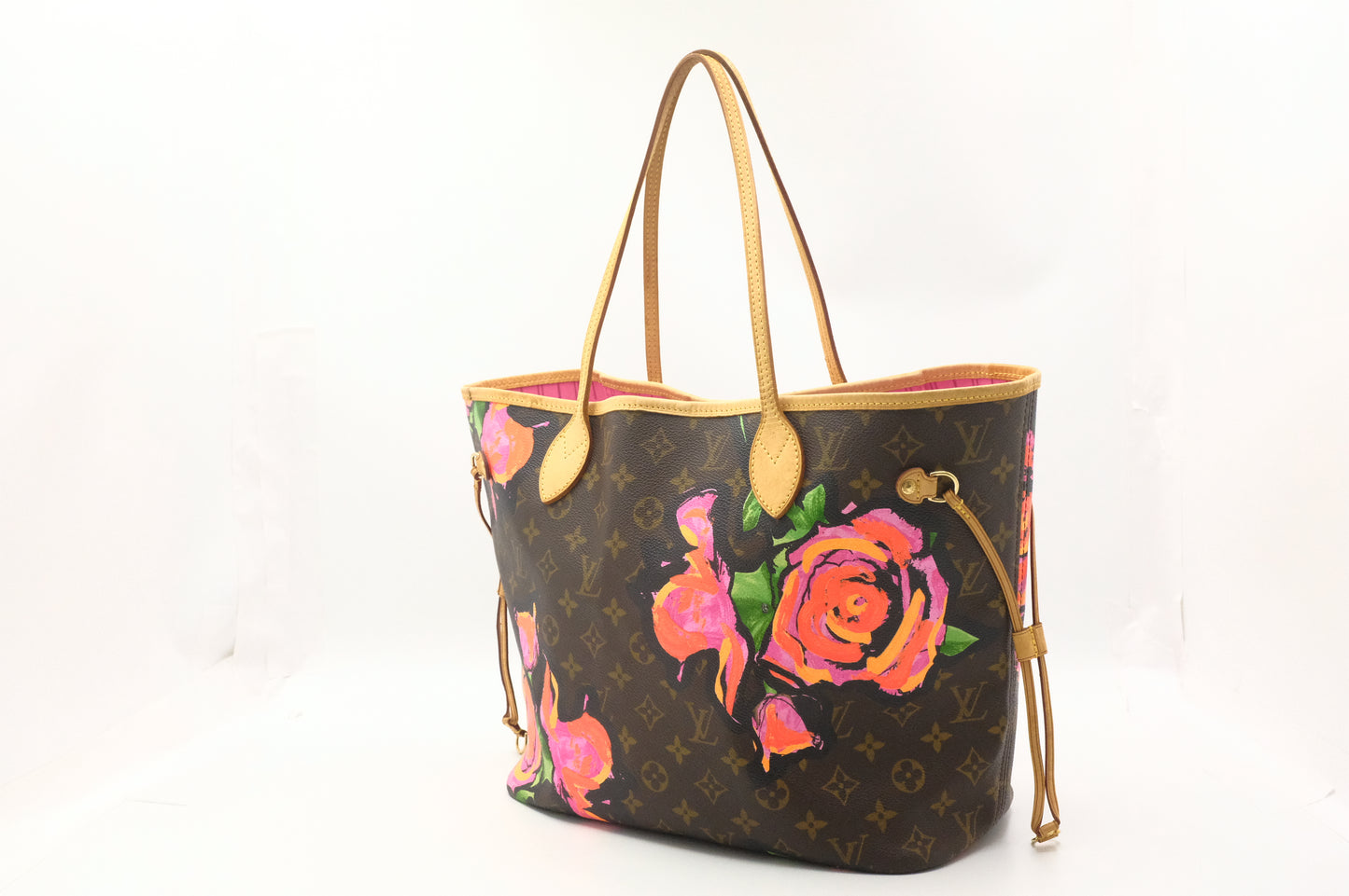 Louis Vuitton x Stephen Sprouse Neverfull MM in Roses Monogram Canvas