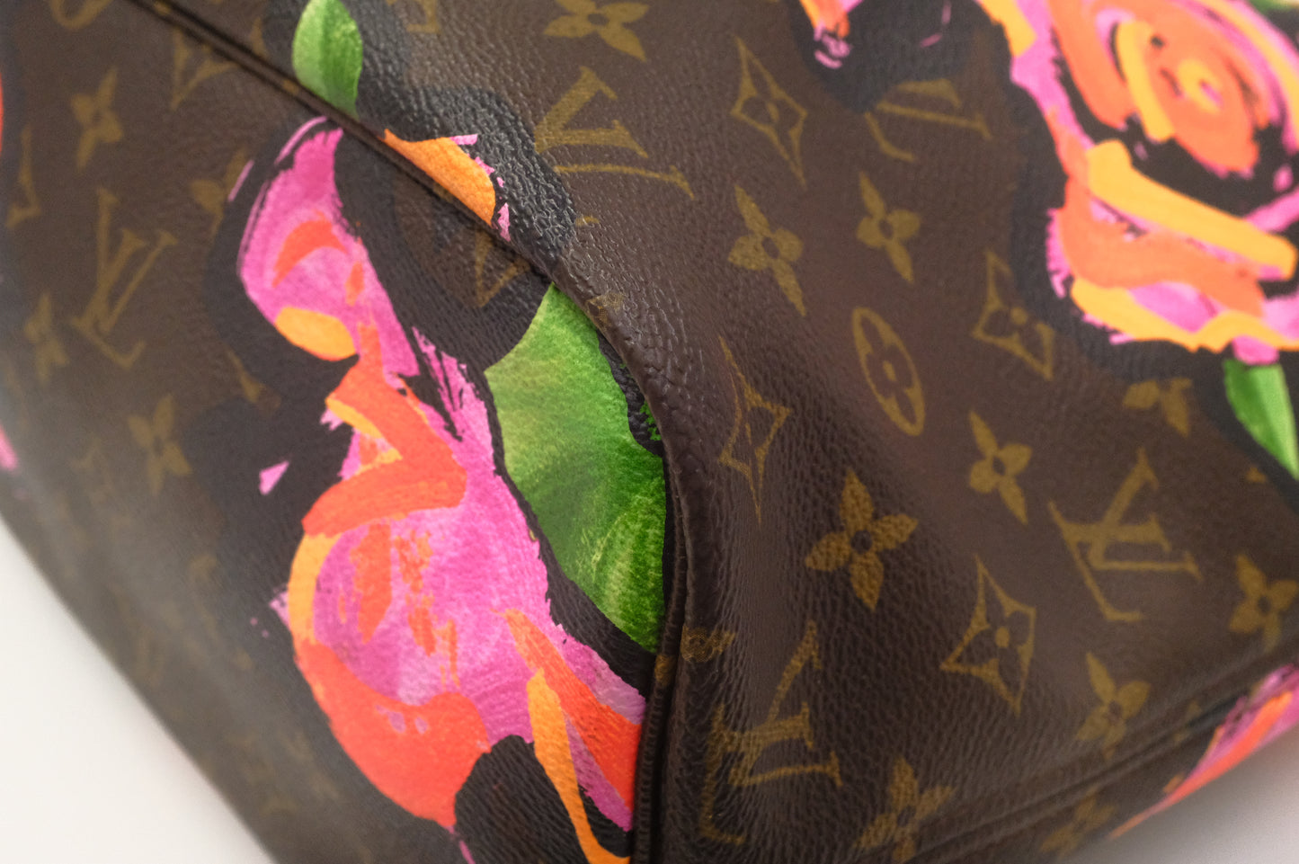 Louis Vuitton x Stephen Sprouse Neverfull MM in Roses Monogram Canvas