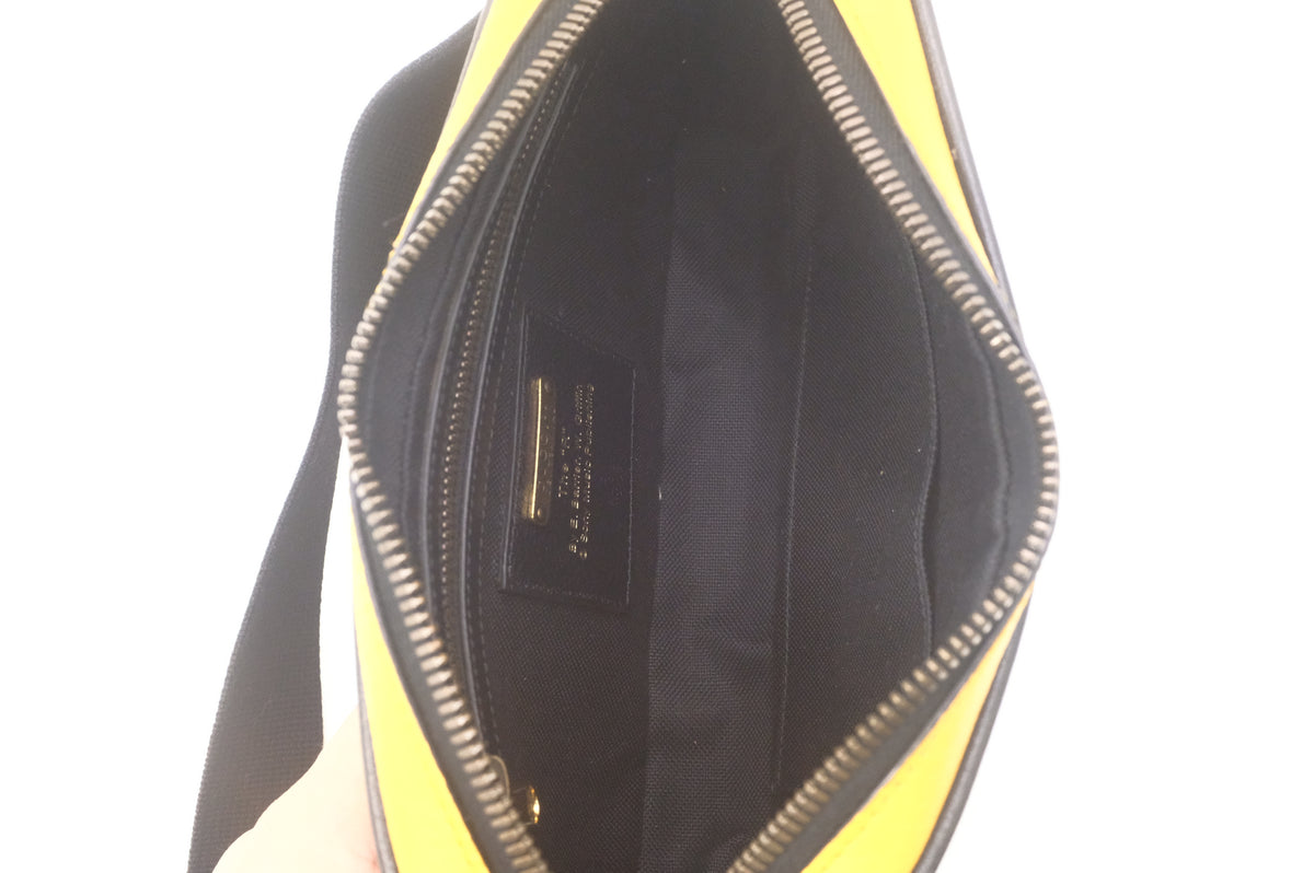 Gucci x Sony Music is Mine Bumbag in Yellow Leather