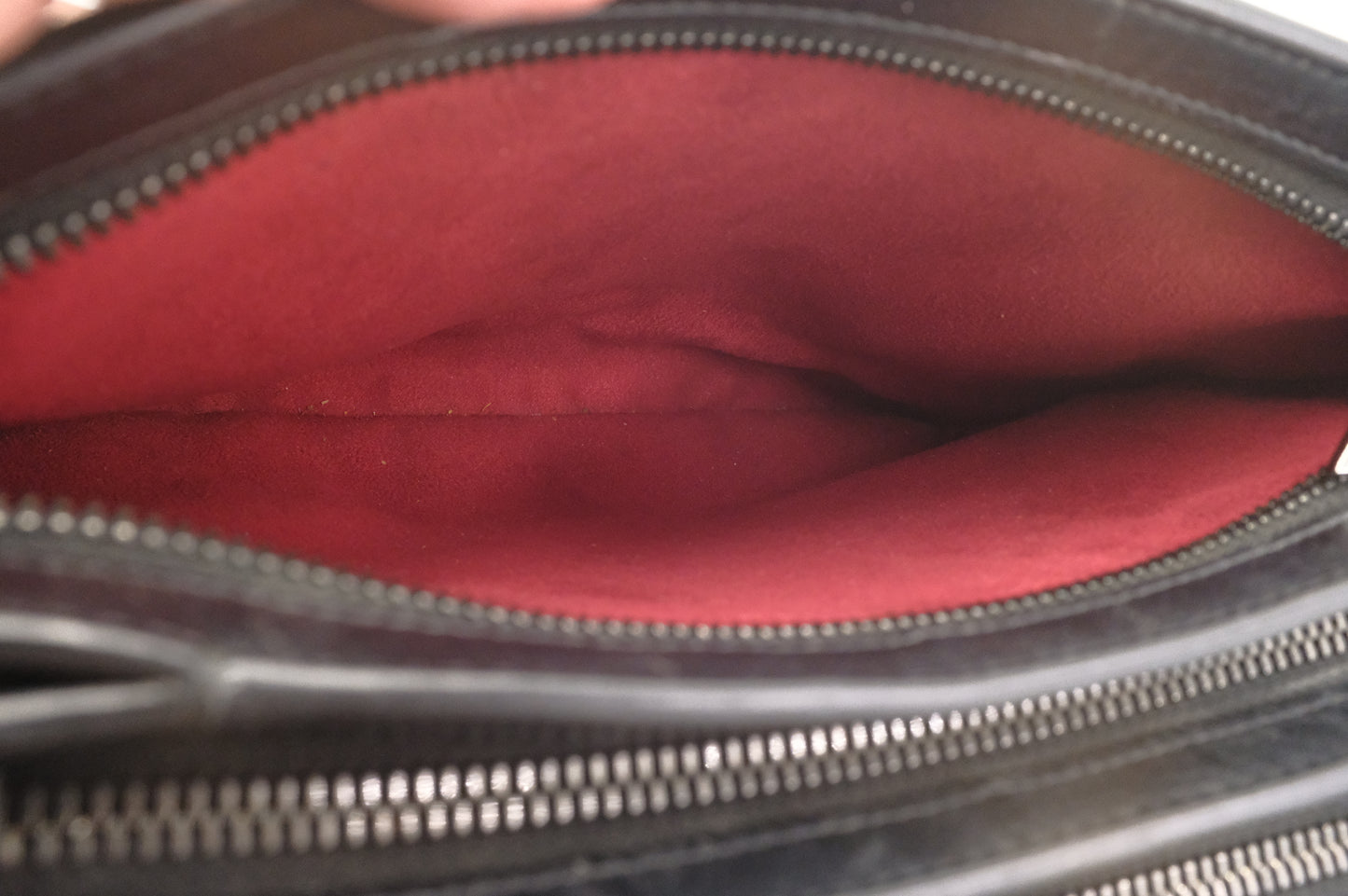 Louboutin Trilby Shoulder Bag in Black Studded Leather