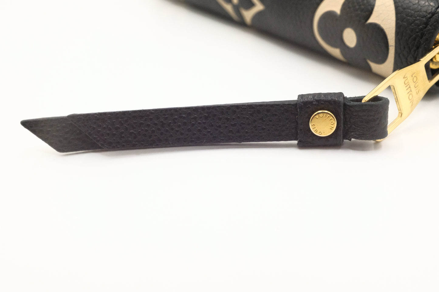 Louis Vuitton Long Zippy Wallet in Black and Beige Bicolor Empreinte Leather