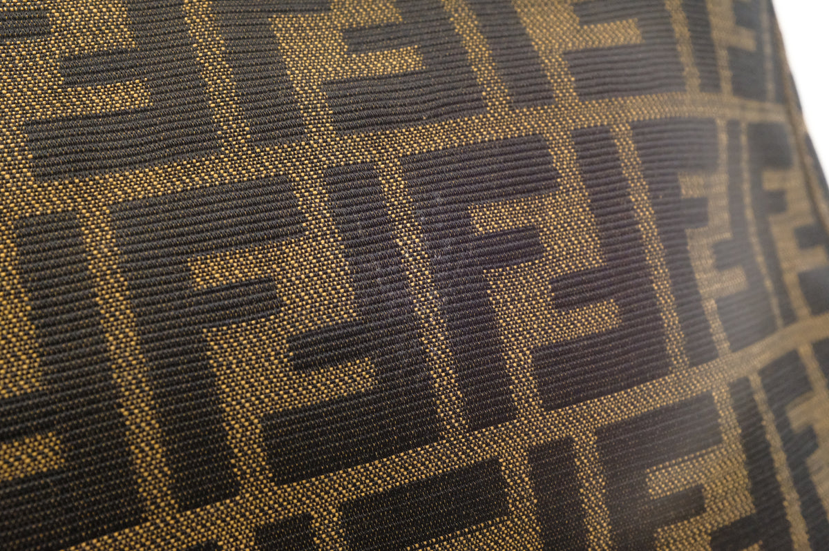 Fendi Mamma Baguette in Zucca Canvas