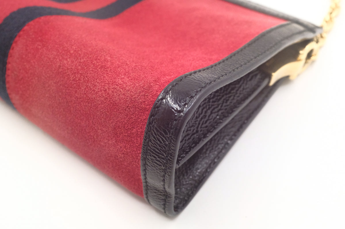 Gucci Ophidia Crossbody in Red Suede
