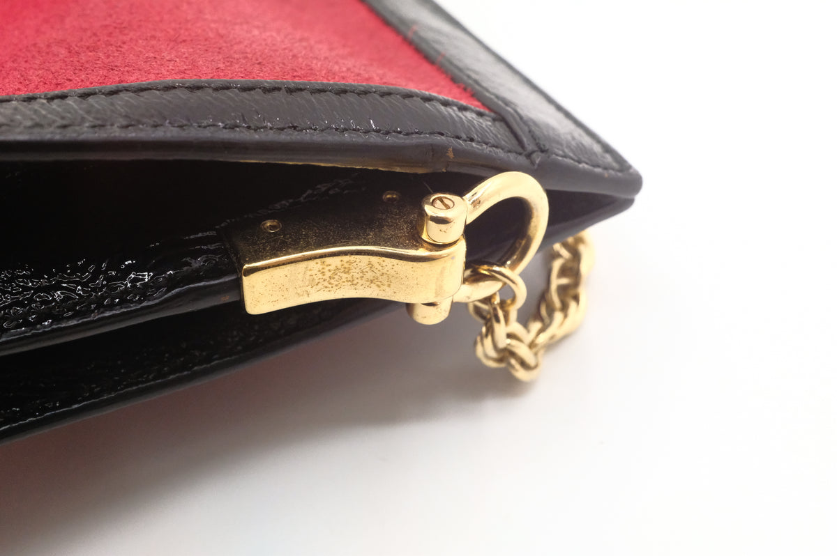 Gucci Ophidia Crossbody in Red Suede