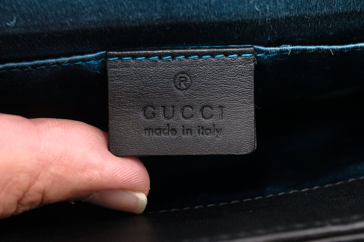 Gucci Ophidia Crossbody in Red Suede