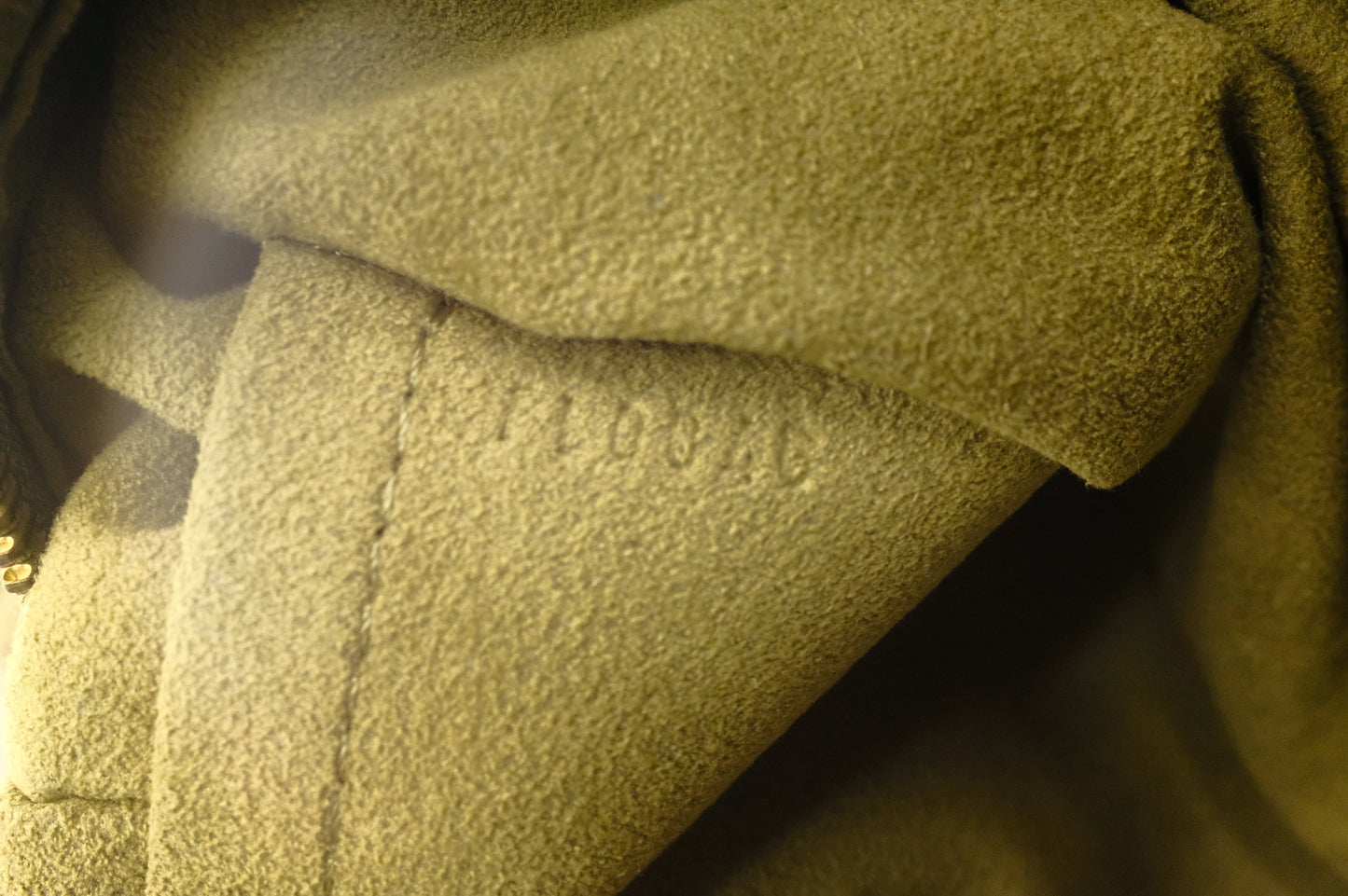 Louis Vuitton Baggy GM in Khaki Monogram Denim