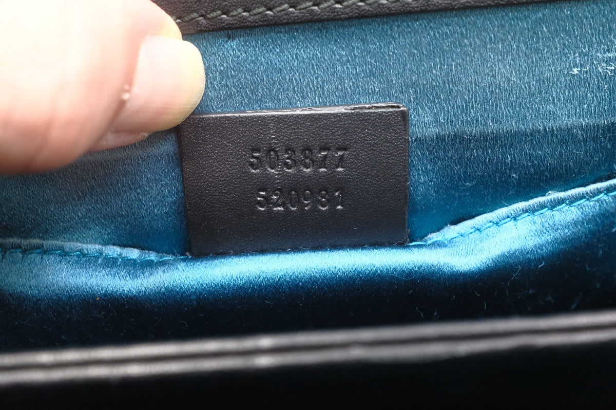 Gucci Ophidia Crossbody in Red Suede