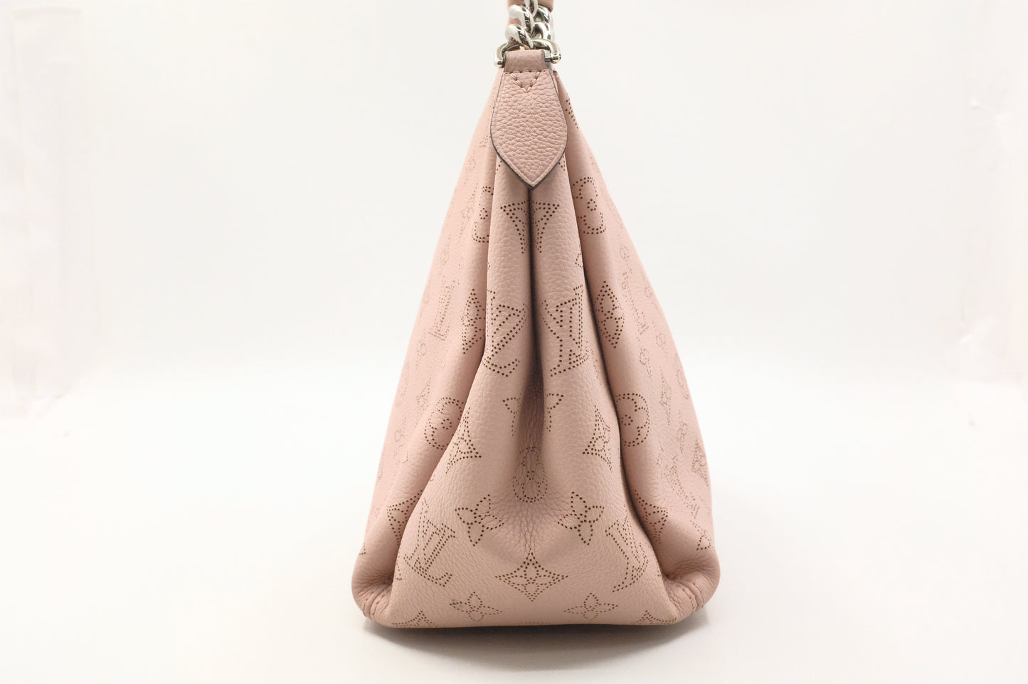 Louis Vuitton Babylone BB Chain Shoulder Bag in Pink Mahina Leather