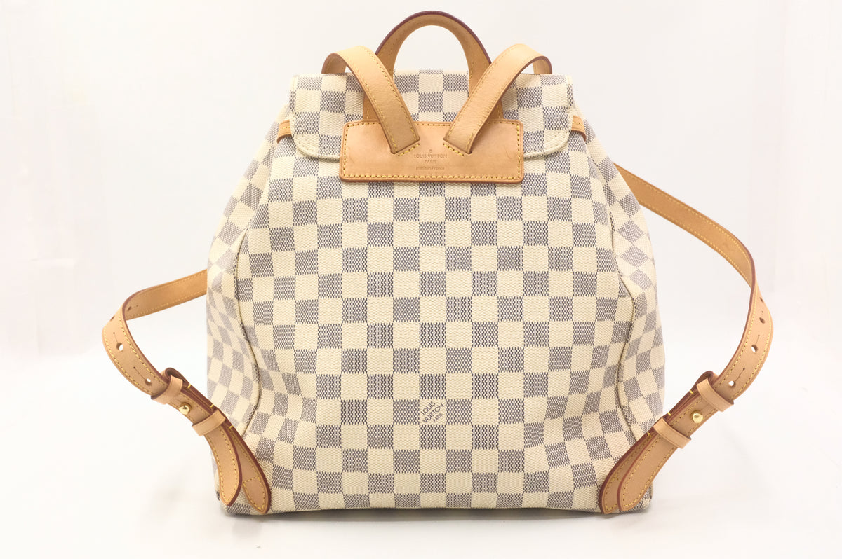 Louis Vuitton Sperone Backpack in Damier Azur Canvas