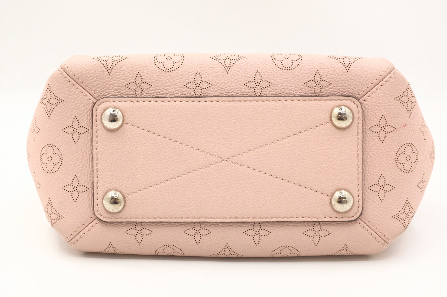 Louis Vuitton Babylone BB Chain Shoulder Bag in Pink Mahina Leather