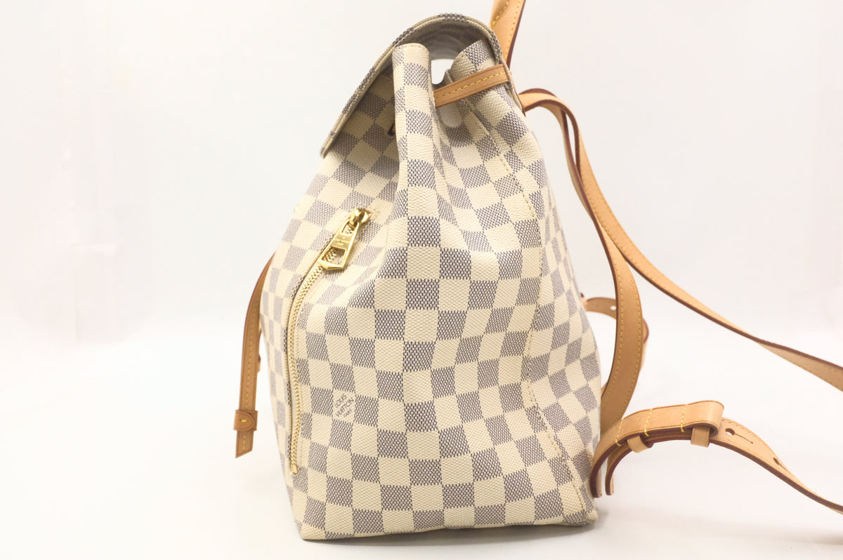 Louis Vuitton Sperone Backpack in Damier Azur Canvas