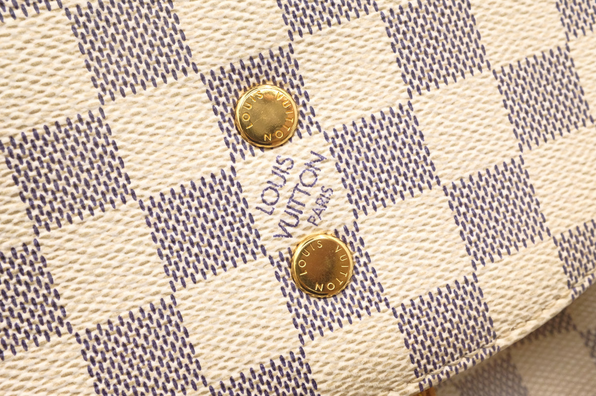 Louis Vuitton Sperone Backpack in Damier Azur Canvas