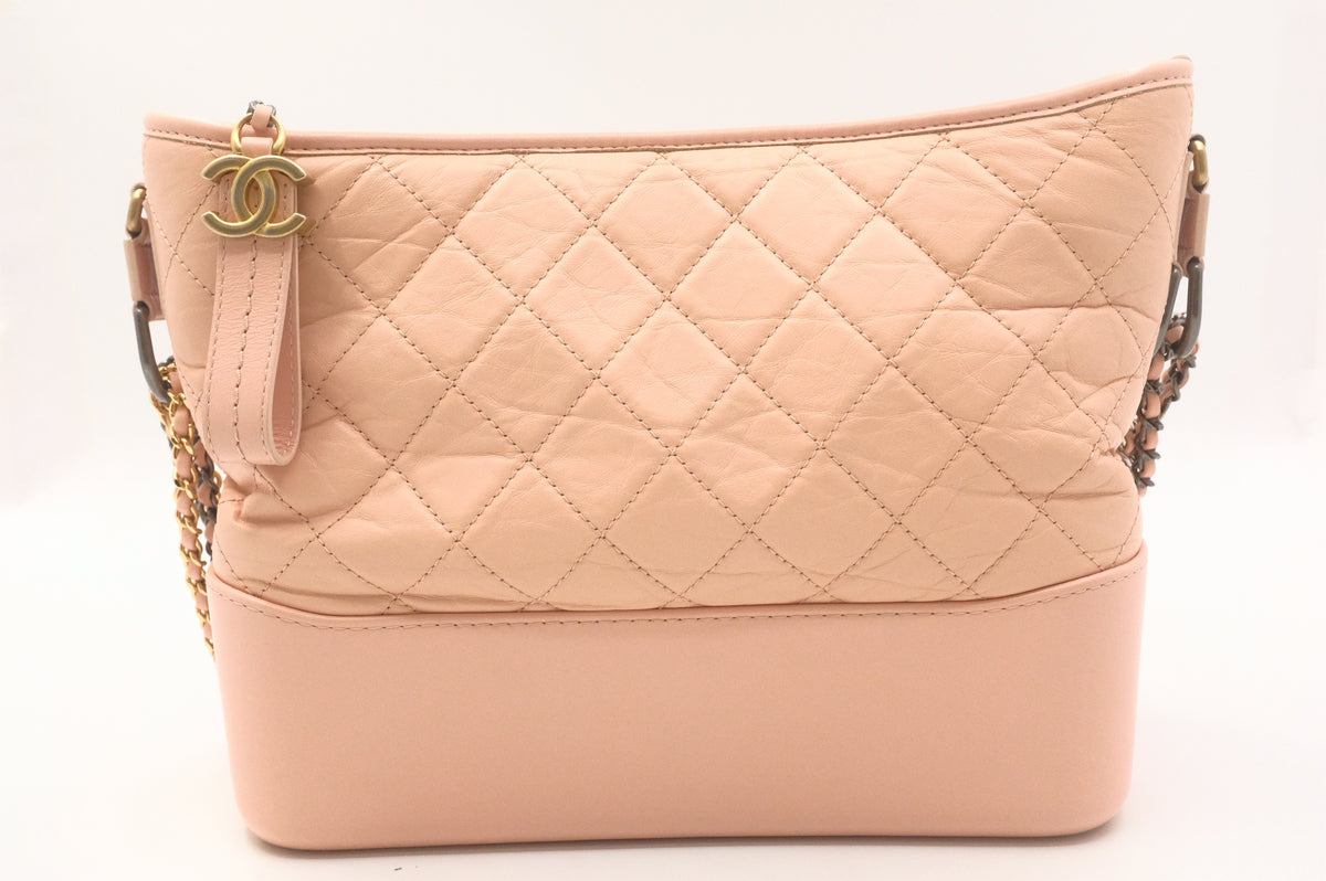 Chanel Gabrielle in Peach Pink Leather
