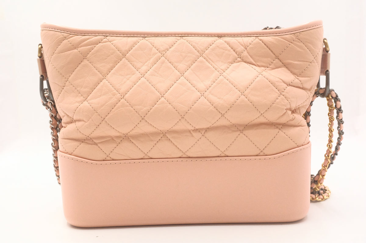 Chanel Gabrielle in Peach Pink Leather