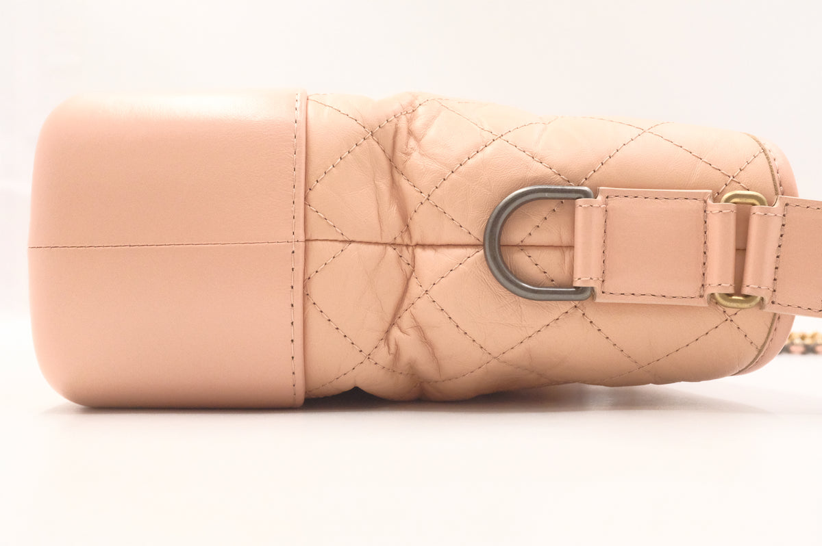 Chanel Gabrielle in Peach Pink Leather
